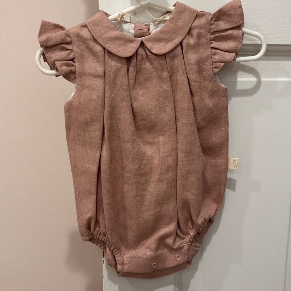 Baby Gi Pink Bubble Romper